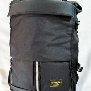 Life Behind Bars Peloton expandable rolltop backpack